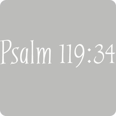 Outlet: Psalm 119:34