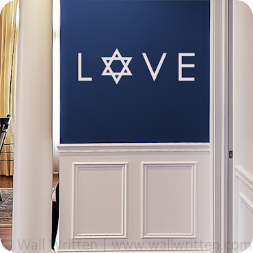 LOVE with Star of David